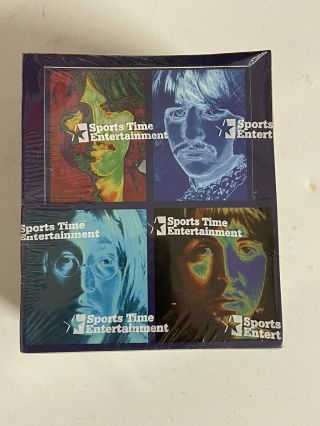 The Beatles 1996 Sports Time Factory Card Box & All Redemption Cards