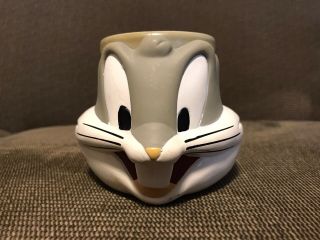 Extremely Rare Applause 1995 Looney Tunes Bugs Bunny Lola Bunny Mugs Figures 2
