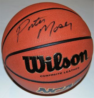 Porter Moser Signed (loyola Chicago Ramblers) Ncaa Basketball Proof W/coa C