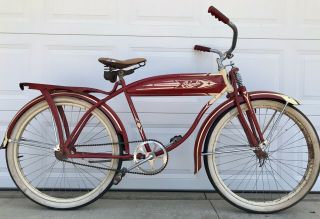 Vintage Columbia Deluxe Bicycle,  Old Antique Bike