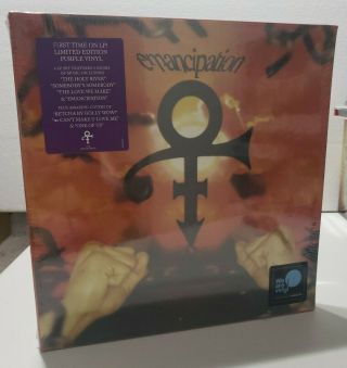 Emancipation By Prince 6 Limited Edition Purple Vinyl Lps Box Set