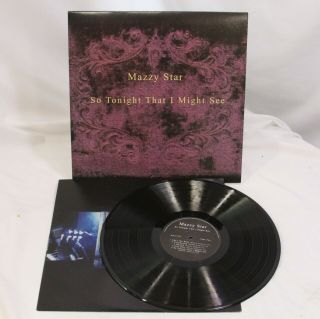 Mazzy Star Lp 180gr Vinyl So Tonight That I Might See Record