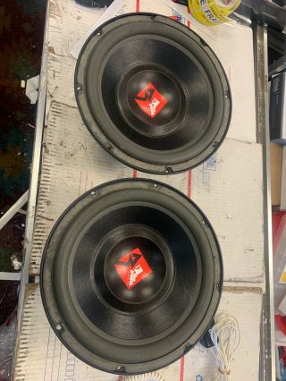 Old School 2 Rockford Fosgate The Punch Power Pwr - 410 Subwoofer Rare Vintage