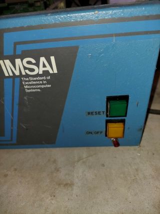 Vintage Imsai 80/15 80/25 80/30 microcomputer with boards. 3