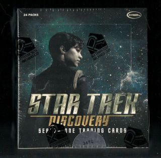 ⭐⭐2019 Rittenhouse Star Trek Discovery Season 1 Trading Card Hobby Box ⭐⭐