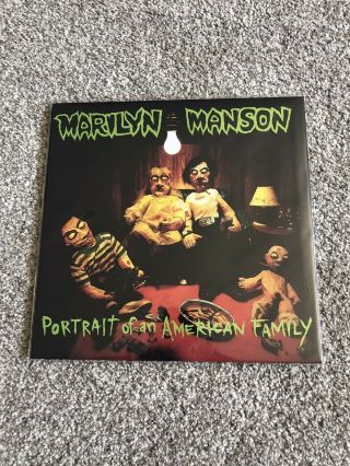 Marilyn Manson Portrait Of An American Family Clear Vinyl Record Lp