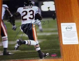 Chicago Bears Devin Hester Autographed 23 Signed 8x10 return PHOTO ESP Holo 3