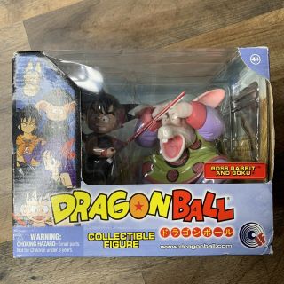 Dragon Ball Boss Rabbit And Goku Collectible Figures - Series 2 Jakks Pacific