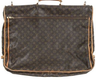 Vintage Louis Vuitton Authentic Monogram Garment Bag,  Storage