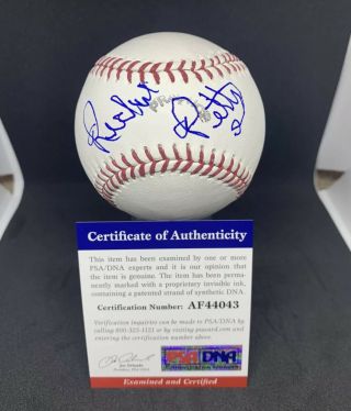 Richard Petty Signed Baseball Psa/dna Certified Autograph Perfect Auto Nascar