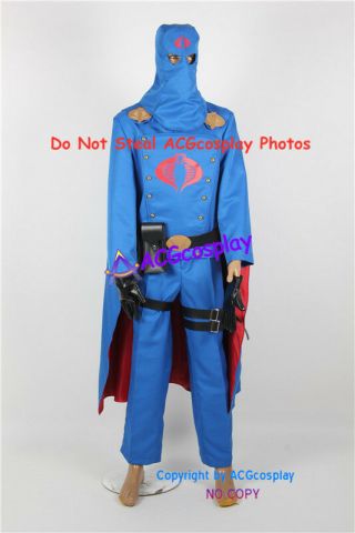 G.  I.  Joe Cosplay Cobra Commander Cosplay Costume Include Pvc Prop Parts
