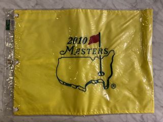 2010 Masters Golf Pin Flag Augusta National Phil Mickelson 3rd.  In Bag
