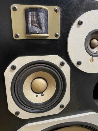 Pioneer HPM - 100 Pair Vintage Speakers 100 Watt Work 100,  Cosmetic Issues 4