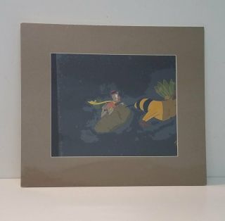 Hal Sutherland Pinocchio And The Emperor Of The Night Production Cel & Sketch