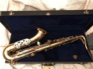 Vintage Conn 10m Tenor Sax/saxophone H79422 W/ Case 31”