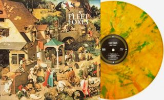 Fleet Foxes Orange Swirl Colour Vinyl Lp Newbury Comics Exclusive
