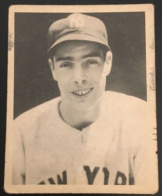 Vintage 1939 Play Ball America Baseball Card 26 Joe Dimaggio Yankees Ungraded