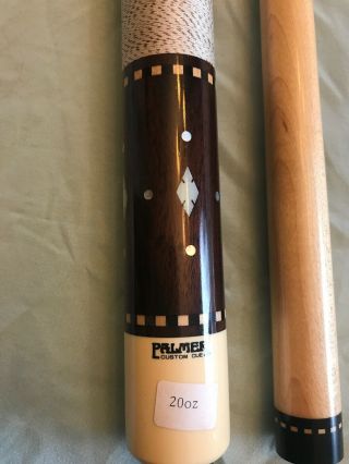 1980 ' s Palmer PM - 10 Pool Cue Stick Billiards Vintage Rare 20oz 3