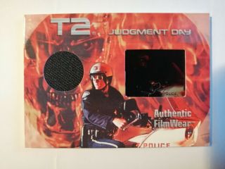 T2 Terminator 2 Judgement Day Filmwear Costume Card : Fw3 T1000,  Artbox
