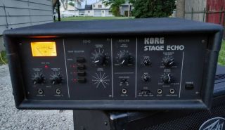 Vintage Kong Stage Echo Se - 300 Delay & Echo / Reverb Effect Unit Powers - Up Rare