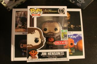 Funko Pop Jim Henson With Ernie Target Exclusive Sdcc 2019 Debut