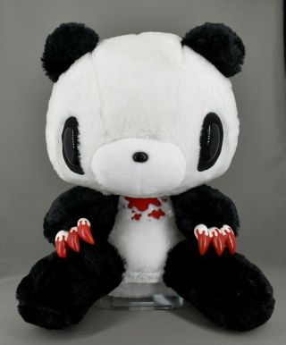 Chax - Gp Gloomy Stuffed Bear Plush Cgp - 324 Xl Panda Tone Black 15 " Monotone Tags