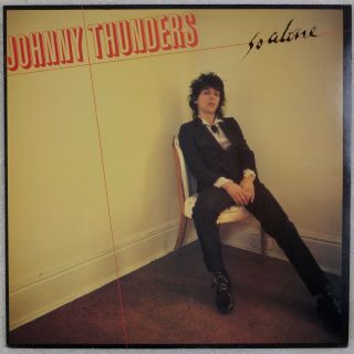 Johnny Thunders: So Alone Uk ’78 Real Records Orig Punk Vinyl Lp York Dolls