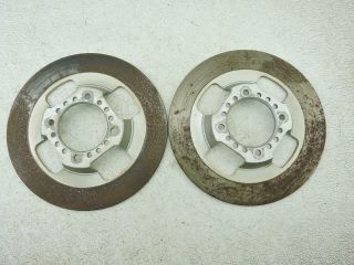 Front Dual Disc Brake Rotors Vintage Ducati 750 Round Case Gt Ss Bevel Desmo 577