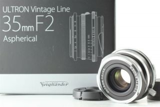 Fedex【unused Boxed】voigtlander Ultron 35mm F2 Aspherical Vintage Line For Leicam