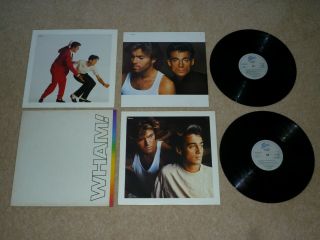 Wham - The Final Vinyl Double Album Lp Record,  Insert Near (george Michael)
