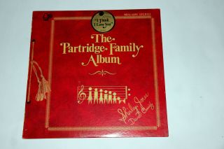 PARTRIDGE FAMILY ALBUM PROMO LP NEARMINT RARE W/ GOLD HYPE STICKER David Cassidy 2