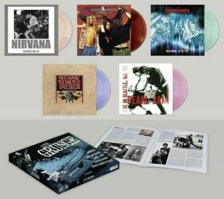 Live Grunge (nirvana,  Pearl Jam,  Etc,  5 Vinyl Box Set & Booklet &) Lp