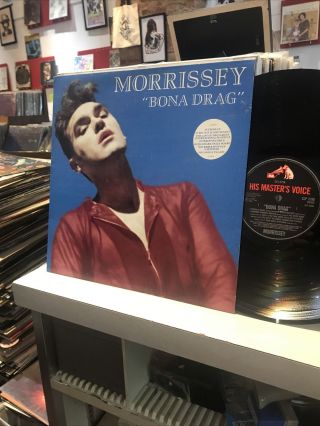Morrissey Bona Drag Lp 1st Press 1990 U.  K.  Pressing The Smiths