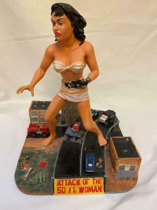 The Attack Of The 50 Foot Woman Very Rare Vintage Resin Model