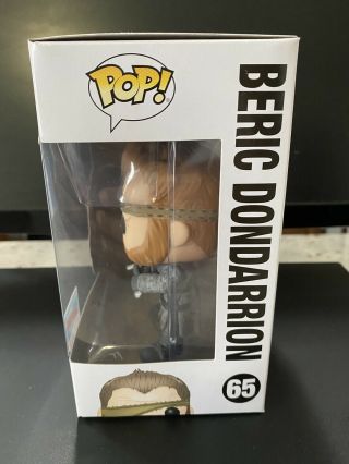 Funko Pop Pop TV: Game of Thrones Beric Dondarrion NYCC 2018 Official Sticker 2