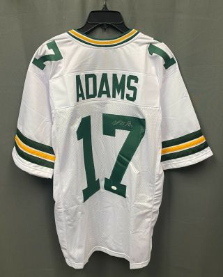 Davante Adams 17 Signed Packers Jersey Autographed Sz Xl Jsa Witnessed