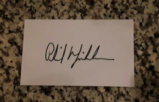 Phil Mickelson Signed Autographed Index Card - Pga Tour Masters Golf Champion