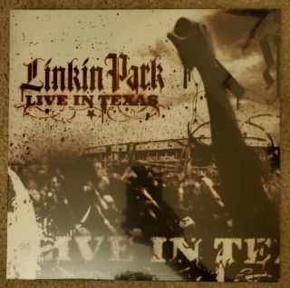 Linkin Park Live In Texas Lp Vinyl Record And