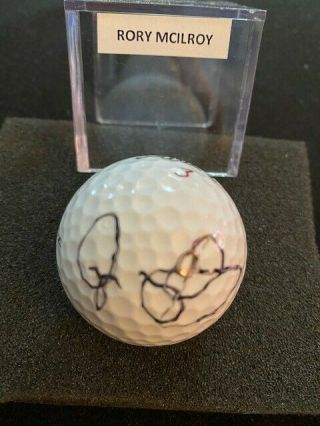 Rory Mcilroy Signed Golf Ball: Jsa