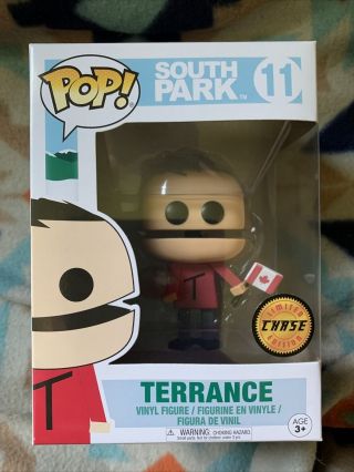 Funko Pop South Park: Terrance 11 Chase W/ Protector -