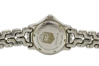 Vintage Tag Heuer S/el Series WG1213 - KO Quartz Midsize Steel Watch 1941 4