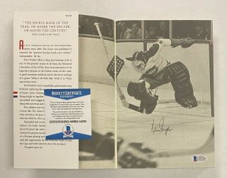 Ken Dryden Signed The Game Hardcover Book Psa/dna Montreal Canadiens