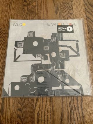 Wilco " The Whole Love " 2 Lp Includes Cd And Rare Wilco Record Vinyl Mat