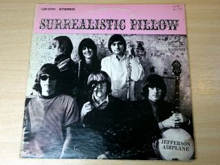 Jefferson Airplane/surrealistic Pillow/1967 Rca Victor Stereo Lp/usa Issue