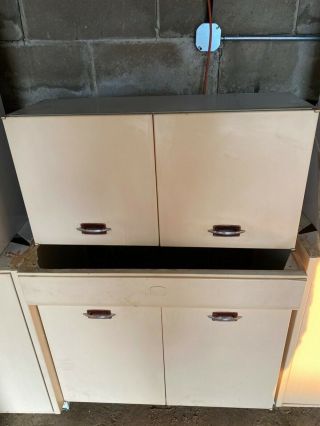 geneva vintage metal full kitchen (15 cabinets) 6