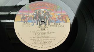 Kiss LOVE GUN JAPAN LP WITH OBI AND INSERT SHEET1977 PLAYS NEAR HEAR 2