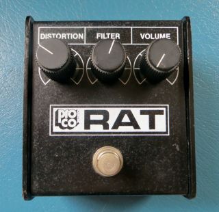Pro Co The Rat Vintage Distortion Pedal Usa