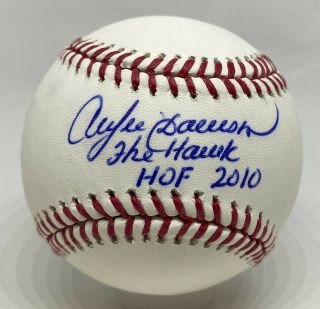 Andre Dawson " The Hawk " Signed Baseball " Hof 2010 " Auto Beckett Bas