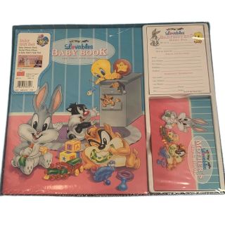 Vtg 1996 Baby Looney Tunes Lovables Baby Book First 5 Years Bugs Daffy
