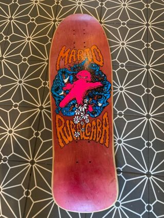 Vintage Skateboard.  Rare Alva Mario Rubalcaba 1990 Voodoo Doll.